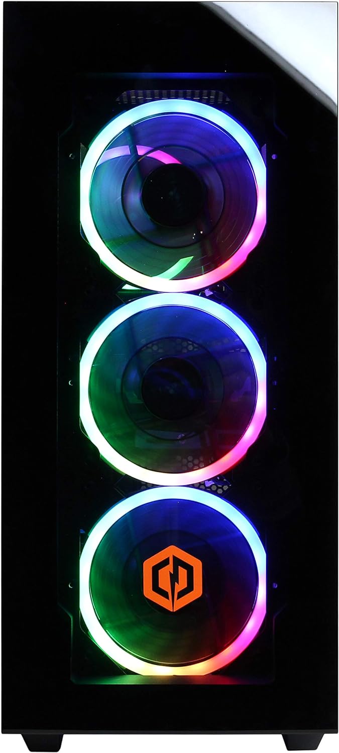 CyberpowerPC Gamer Master Gaming PC, AMD Ryzen 5 7600 3.8GHz, GeForce RTX 4060 8GB, 16GB DDR5, 500GB NVMe SSD, Wi-Fi Ready & Windows 11 Home (GMA2700A) - Image 2