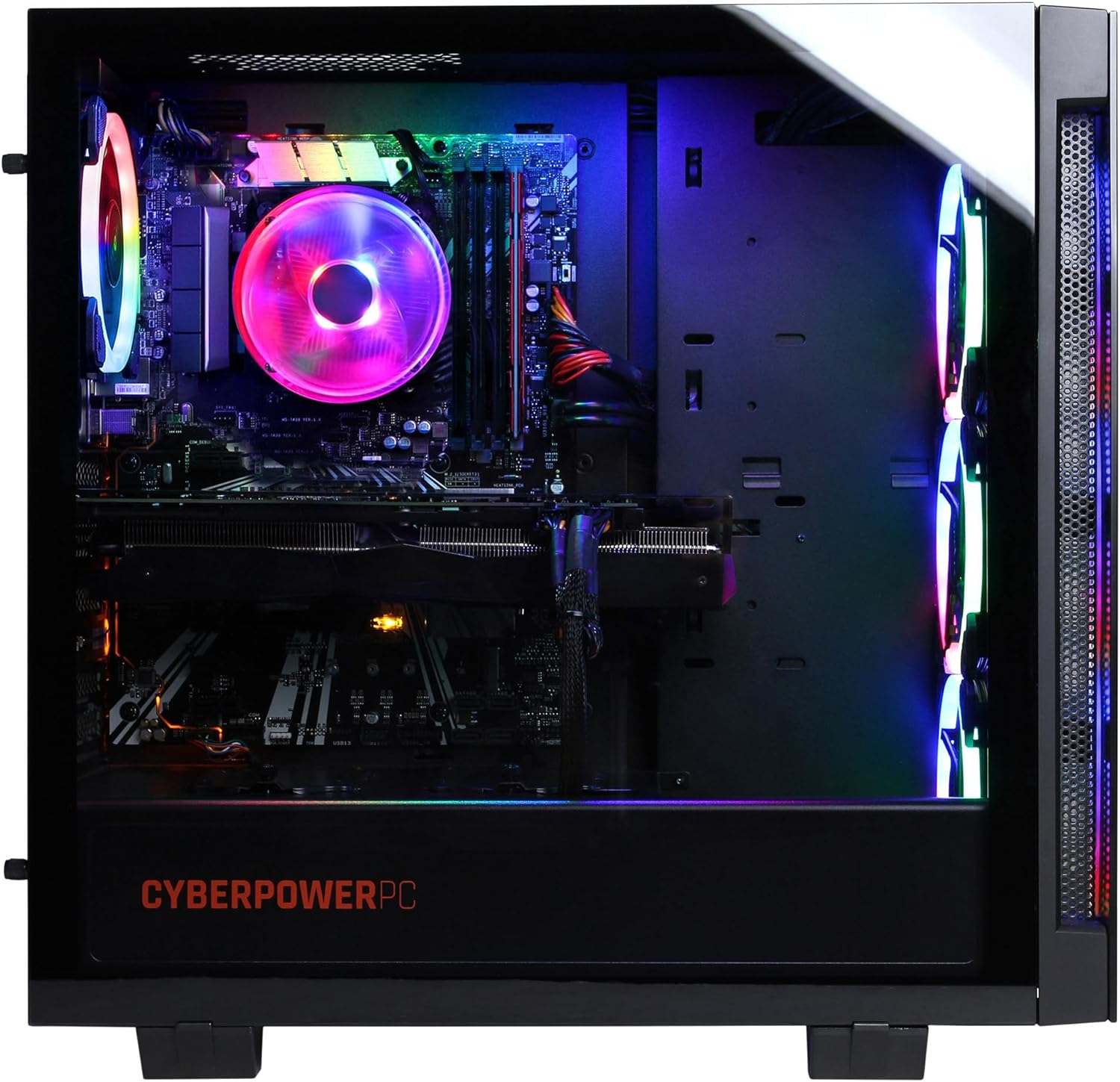 CyberpowerPC Gamer Master Gaming PC, AMD Ryzen 5 7600 3.8GHz, GeForce RTX 4060 8GB, 16GB DDR5, 500GB NVMe SSD, Wi-Fi Ready & Windows 11 Home (GMA2700A) - Image 5