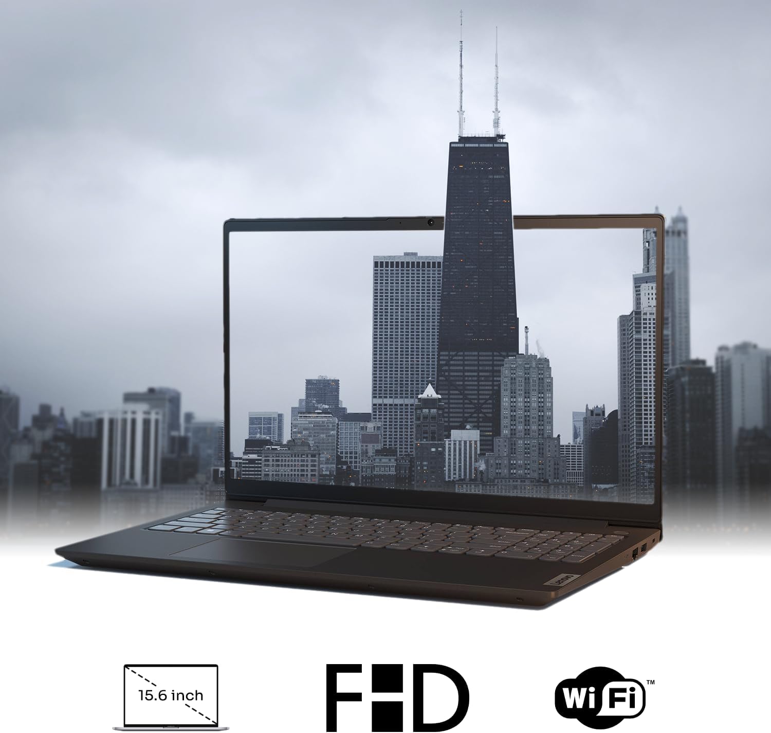 Lenovo V15 Gen 4 Business Laptop, 15.6" FHD Screen, AMD Ryzen 5 5500U, 24GB RAM, 2TB SSD, Webcam, HDMI, Wi-Fi, Windows 11 Pro, Black - Image 4