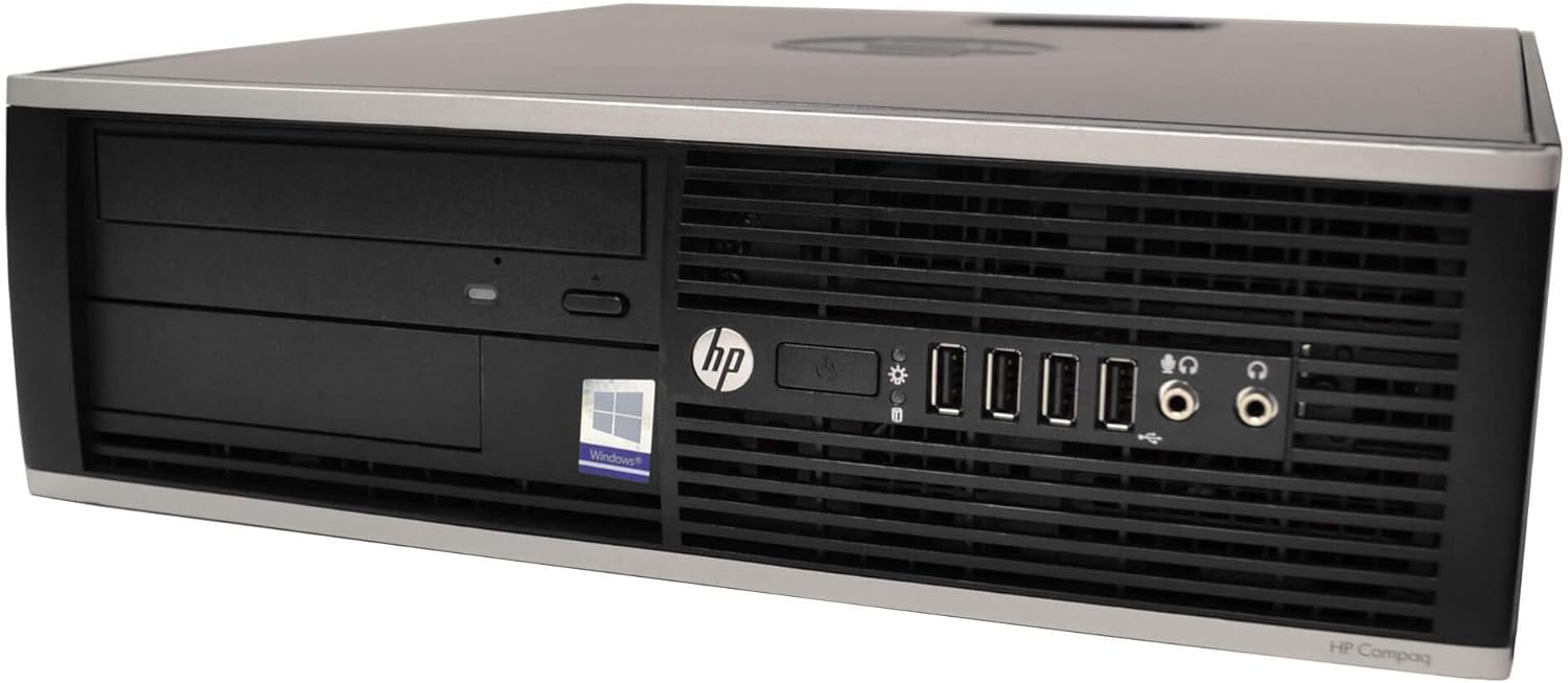 HP Elite Desktop PC Computer Intel Core i5 3.1-GHz, 8 gb Ram, 1 TB Hard Drive, DVDRW, 19 Inch LCD Monitor, Keyboard, Mouse, Wireless WiFi, Windows 10 (Renewed) - Image 8