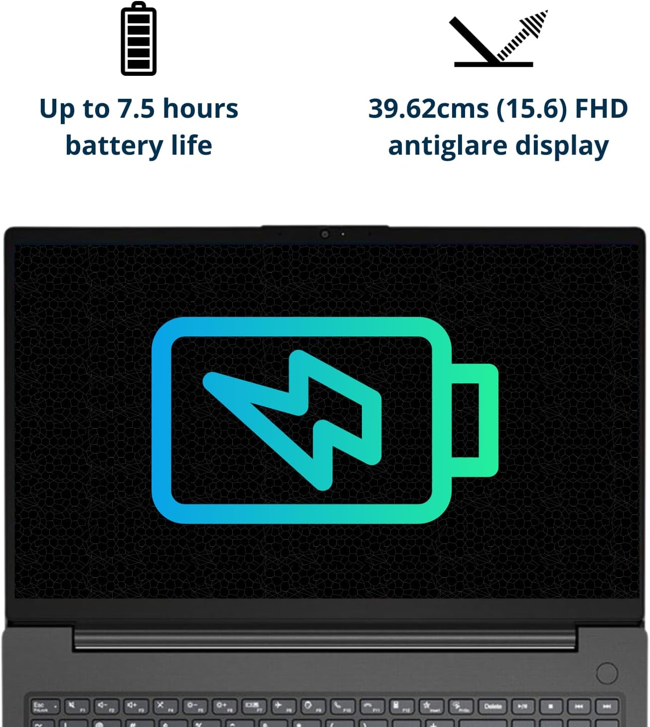 Lenovo V15 Laptop, 15.6" FHD Display, AMD Ryzen 5 5500U Hexa-core Processor (Beat Intel i7-1065G7), 16GB RAM, 1TB SSD, HDMI, RJ45, Numeric Keypad, Wi-Fi, Windows 11 Pro, Black - Image 3