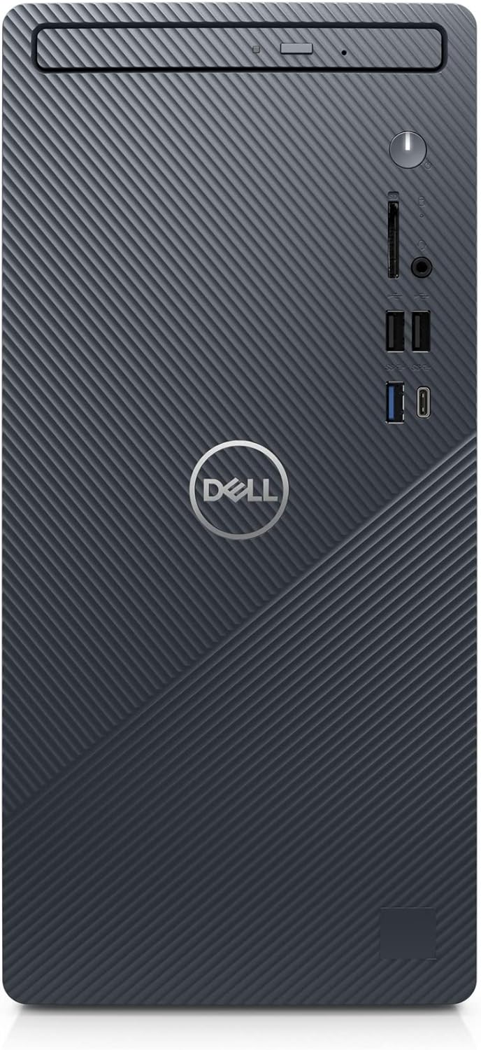 Dell Inspiron 3910 Desktop Computer Tower - 12th Gen Intel Core i5-12400, 16GB DDR4 RAM, 256GB SSD + 1TB HDD, Intel UHD Graphics 730, WiFi 6, HDMI, Bluetooth, USB-C, Windows 11 Home - Blue - Image 3