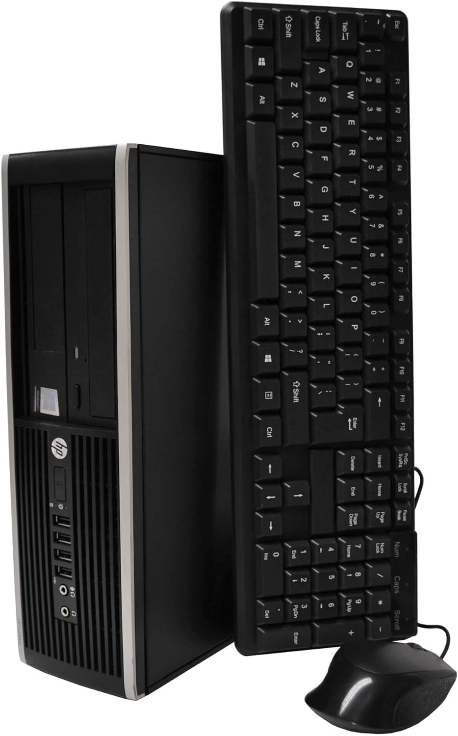 HP Elite Desktop PC Computer Intel Core i5 3.1-GHz, 8 gb Ram, 1 TB Hard Drive, DVDRW, 19 Inch LCD Monitor, Keyboard, Mouse, Wireless WiFi, Windows 10 (Renewed) - Image 3