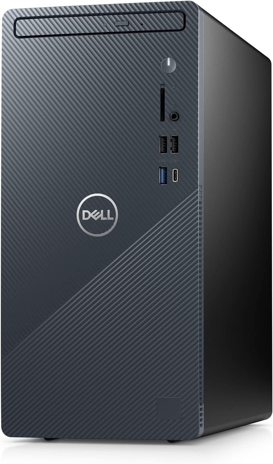 Dell Inspiron 3910 Desktop Computer Tower - 12th Gen Intel Core i5-12400, 16GB DDR4 RAM, 256GB SSD + 1TB HDD, Intel UHD Graphics 730, WiFi 6, HDMI, Bluetooth, USB-C, Windows 11 Home - Blue - Image 2